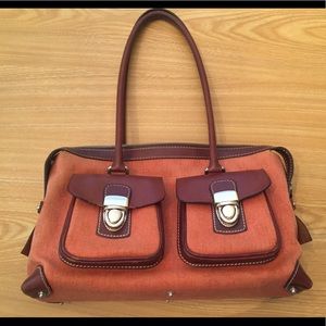 Dooney and Bourke Fabric Shoulder Bag